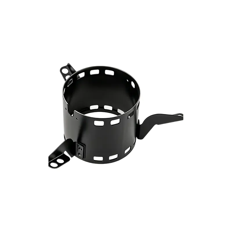 Inner Diameter 120 Steel Motor Housing With Three Flexible Brackets